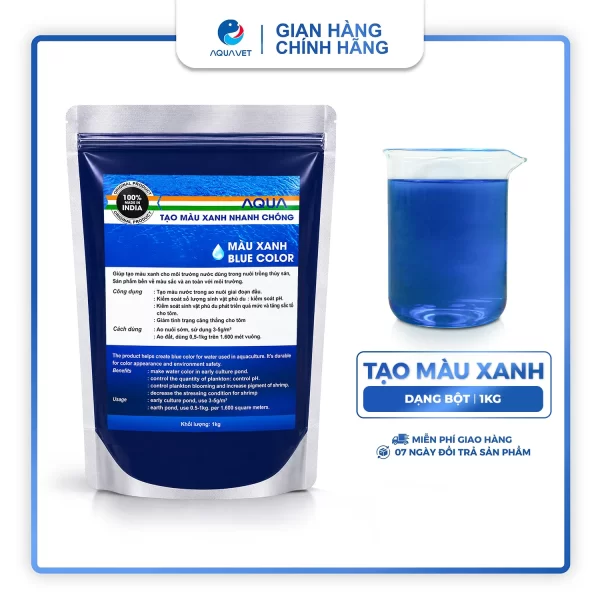 Tạo Màu Xanh Đậm Đặc